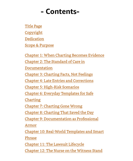 Chart Like a Lawyer: Legal-Proof Documentation for Nurses & NPs