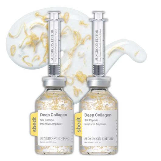 Silk Lifting Peptide Ampoule — Korean "Botox in a Bottle" Face-Lift Serum | 30 Peptides + 18K Gold Collagen Threads + Deep 120Da Collagen | Wrinkle, Nasolabial Fold & Sagging Skin Care | Clinically Tested | 72H Hydration | All Skin Types